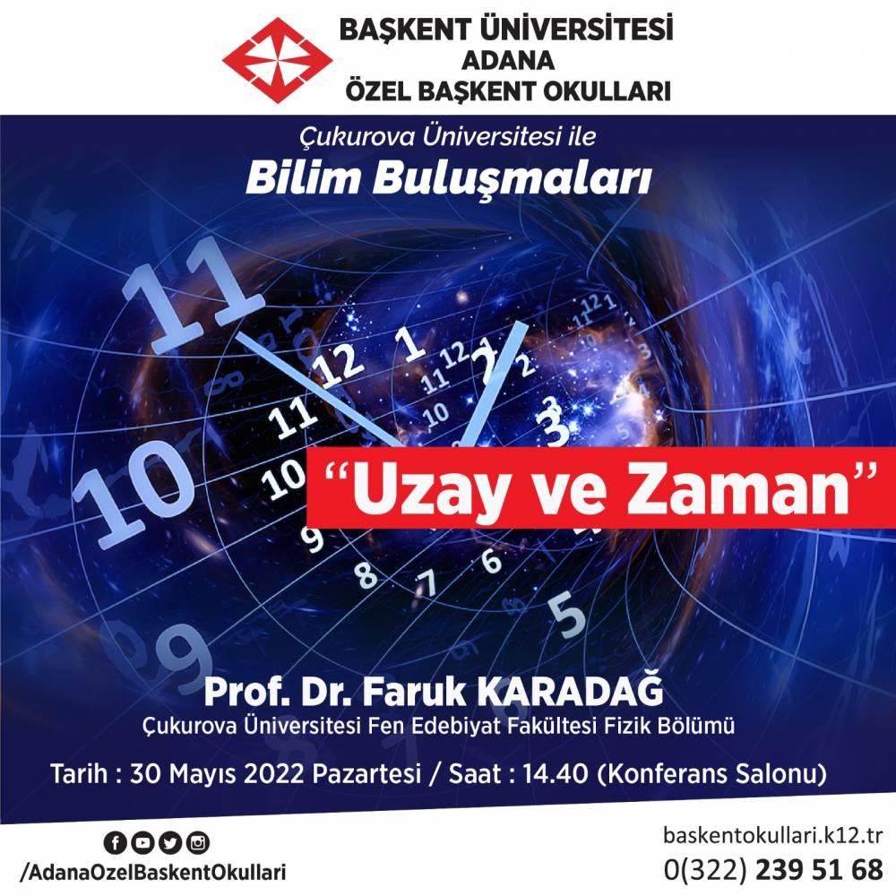 Bilim Buluşmaları : Uzay ve Zaman